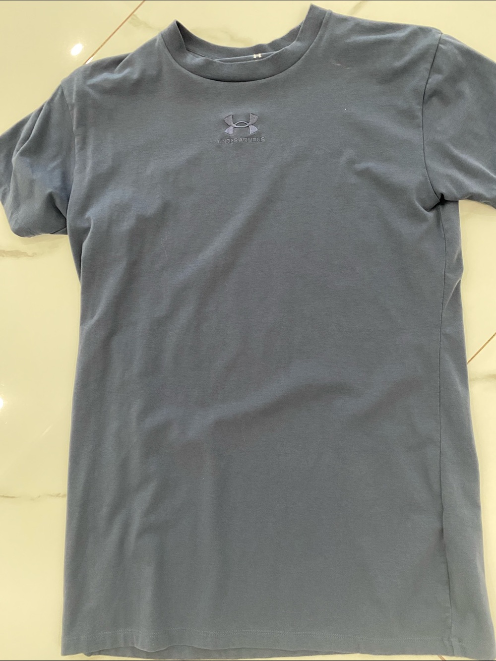 Under Armour Dark Blue Short-Sleeve Logo Tee